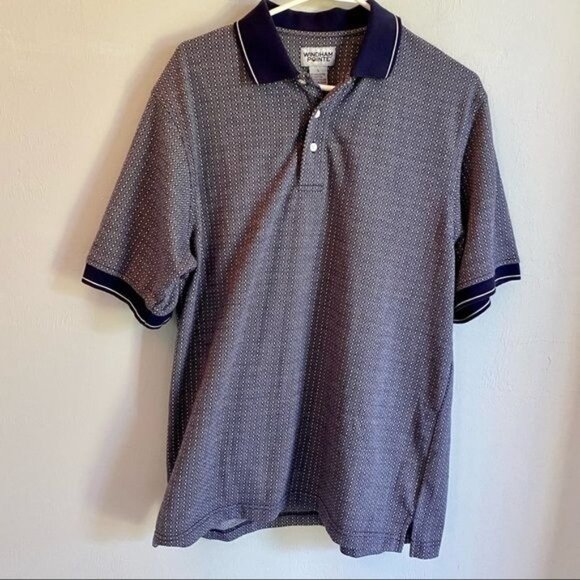 Windham Pointe Blue Polo Shirt Large - Picture 2 of 6